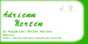 adrienn merten business card